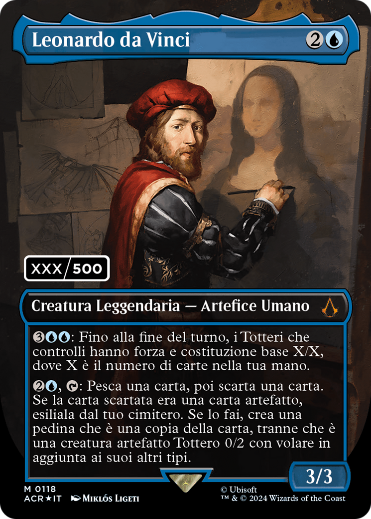 Leonardo da Vinci (Italian) (Serial Numbered) [Assassin's Creed] | Magic Magpie