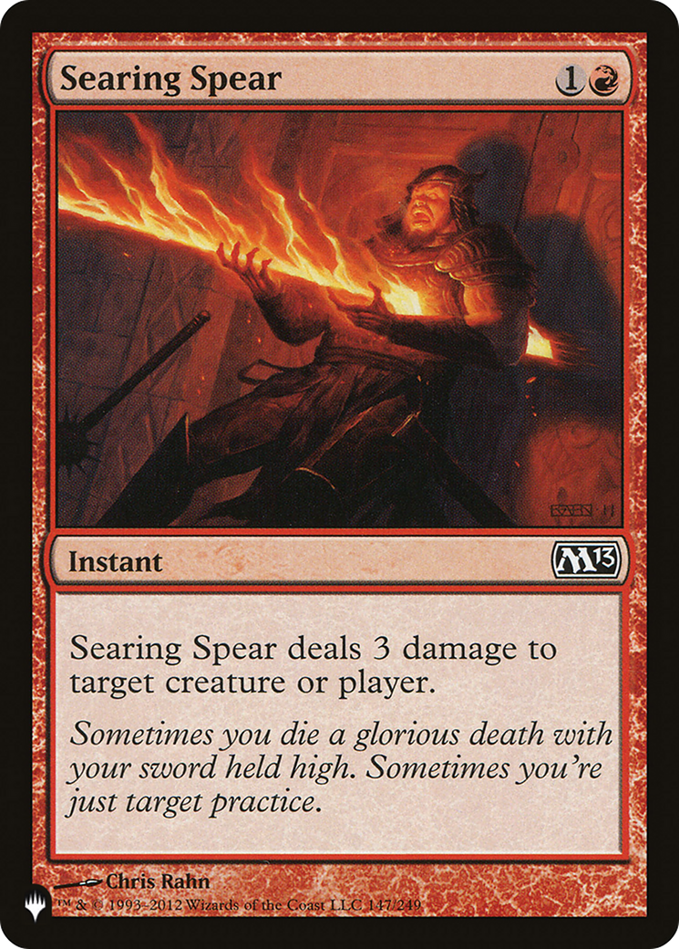 Searing Spear [The List] | Magic Magpie