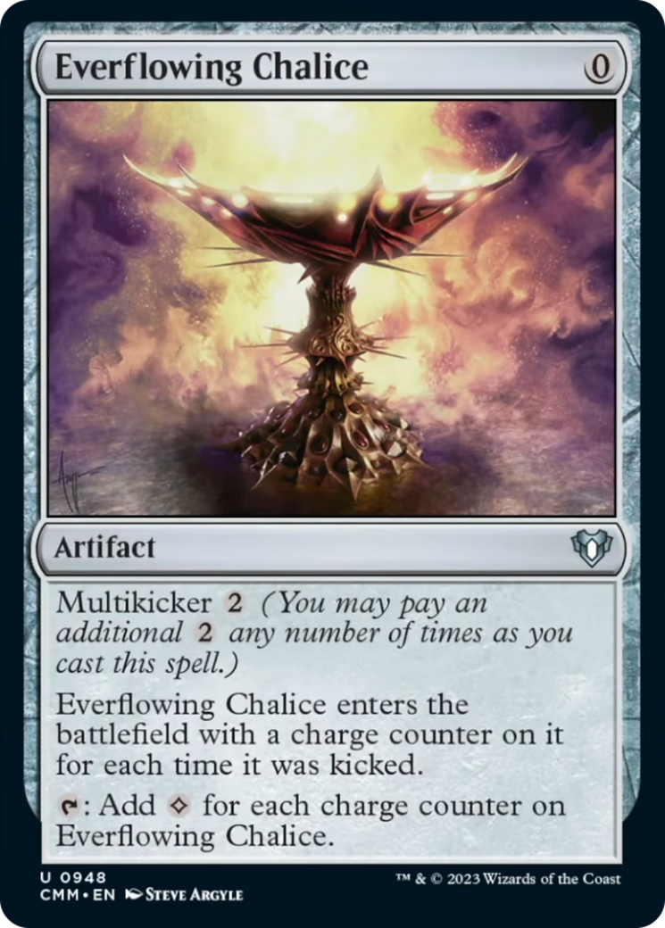 Everflowing Chalice [Commander Masters] | Magic Magpie