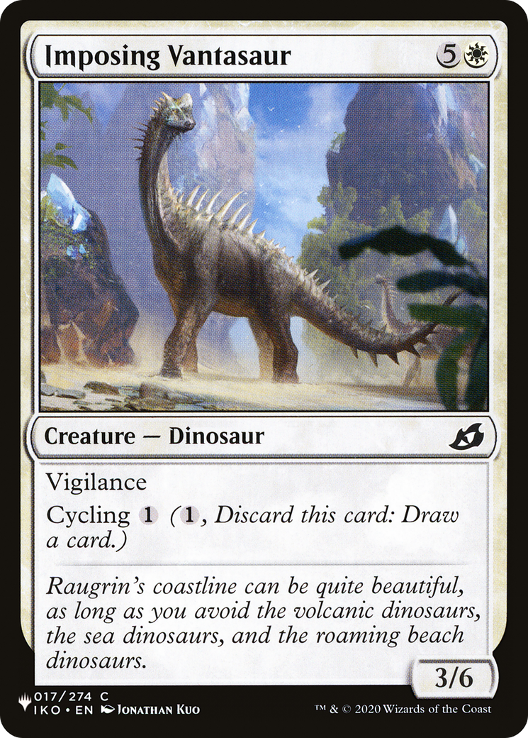 Imposing Vantasaur [The List Reprints] | Magic Magpie