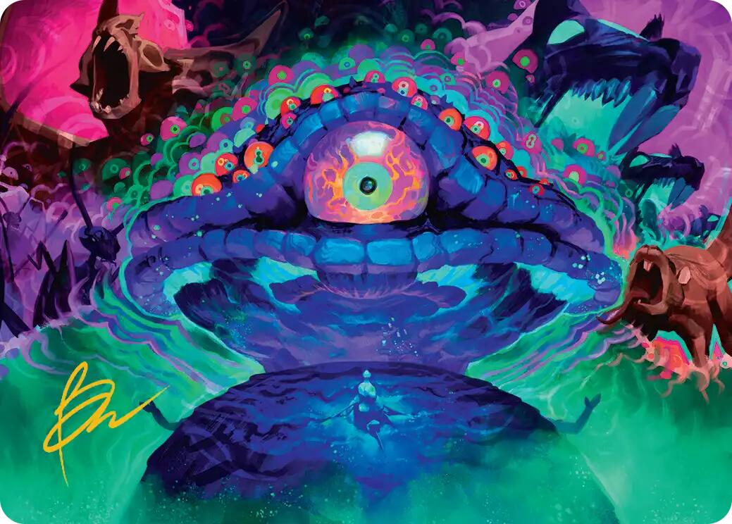 Humongous Fungus Art Card (Gold-Stamped Signature) [Teenage Mutant Ninja Turtles Art Series] | Magic Magpie