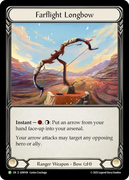 Farflight Longbow [GEM109] (GEM Pack 4)  Cold Foil | Magic Magpie