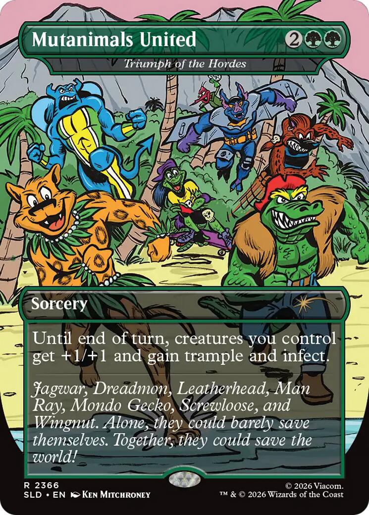 Mutanimals United - Triumph of the Hordes [Secret Lair Drop Series] | Magic Magpie