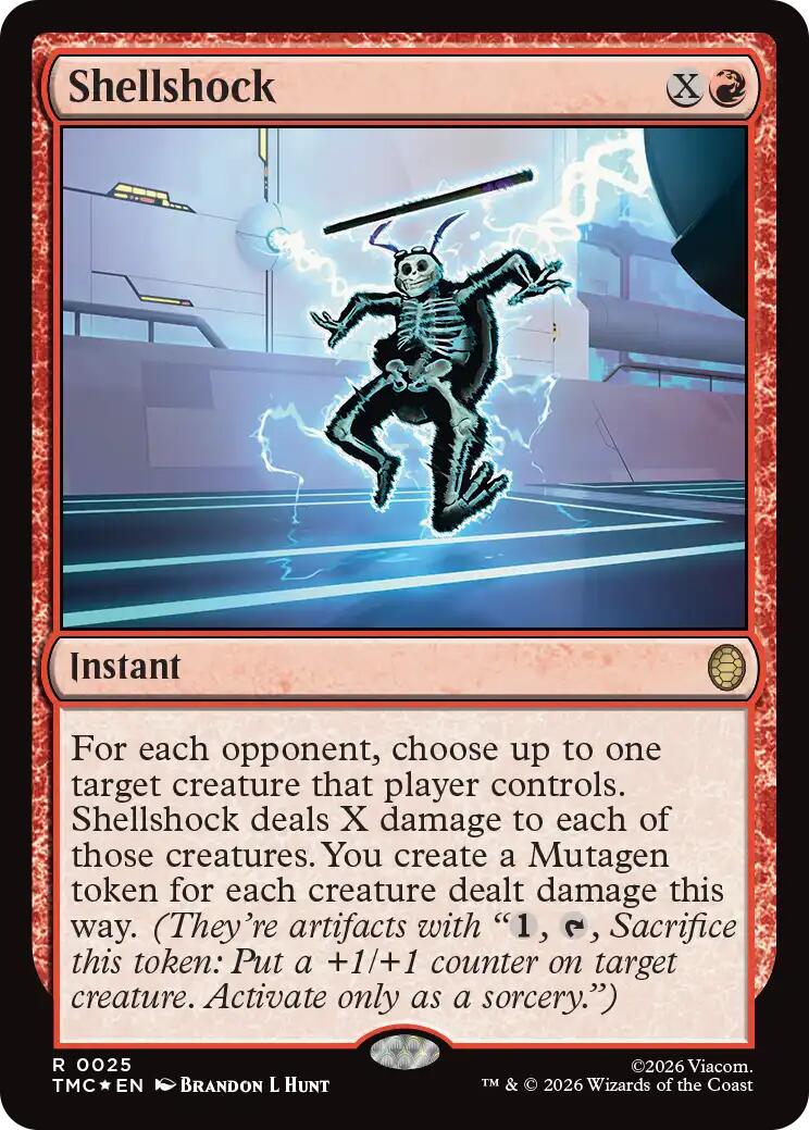 Shellshock (Surge Foil) [Teenage Mutant Ninja Turtles Commander] | Magic Magpie