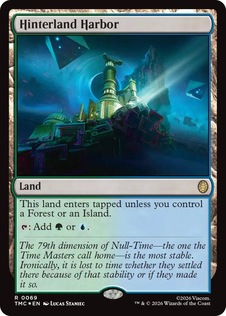 Hinterland Harbor (Surge Foil) [Teenage Mutant Ninja Turtles Commander] | Magic Magpie