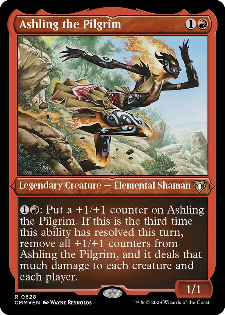 Ashling the Pilgrim (Foil Etched) [Commander Masters] | Magic Magpie