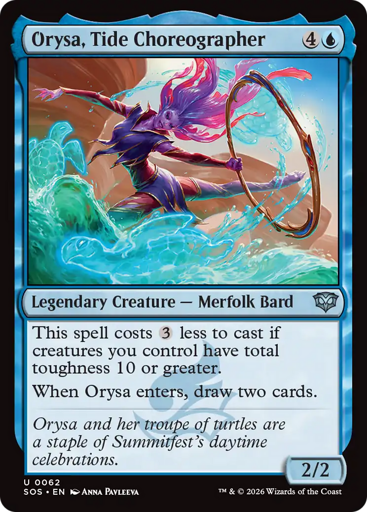 Orysa, Tide Choreographer [Secrets of Strixhaven] | Magic Magpie
