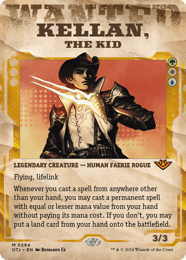 Kellan, the Kid (Showcase) [Outlaws of Thunder Junction] | Magic Magpie