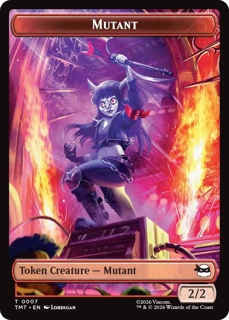 Mutant // Mutagen Double-Sided Token [Teenage Mutant Ninja Turtles Tokens] | Magic Magpie