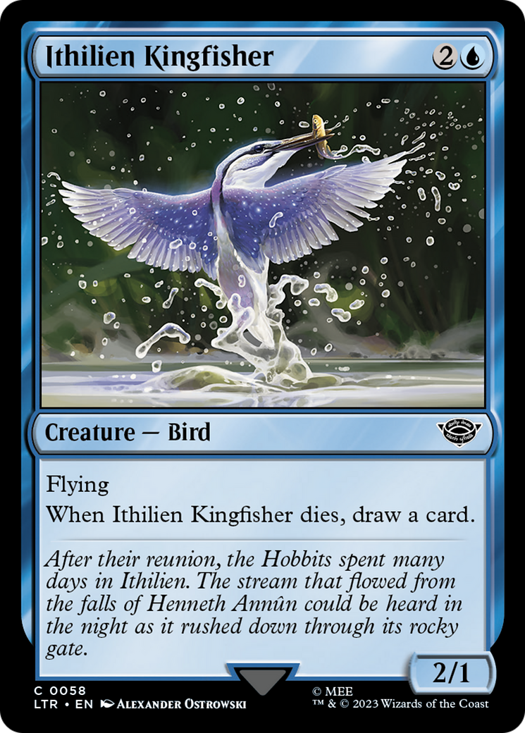 Ithilien Kingfisher [The Lord of the Rings: Tales of Middle-Earth] | Magic Magpie