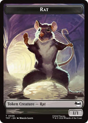Rat // Copy Double-Sided Token [Teenage Mutant Ninja Turtles Tokens] | Magic Magpie