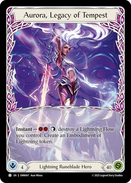 Aurora, Legacy of the Tempest [OMN047] (Omens of the Third Age) | Magic Magpie