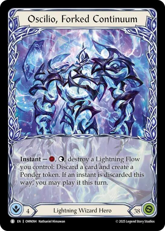 Oscilio, Forked Continuum [OMN094] (Omens of the Third Age) | Magic Magpie