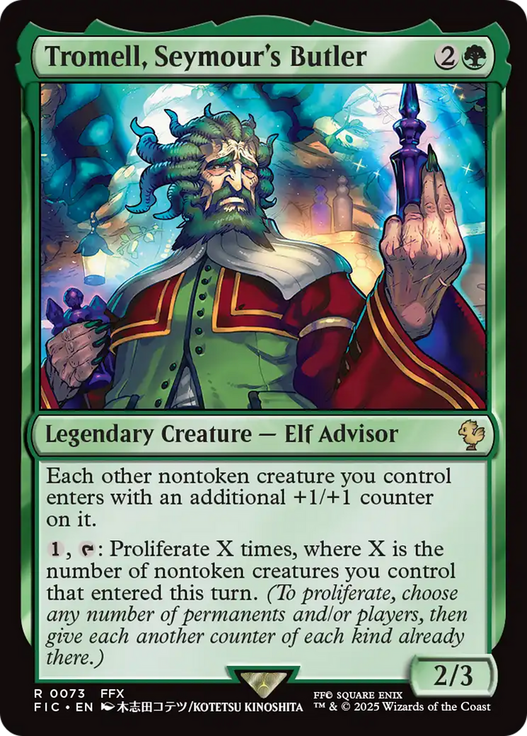 Tromell, Seymour's Butler [FINAL FANTASY Commander] | Magic Magpie