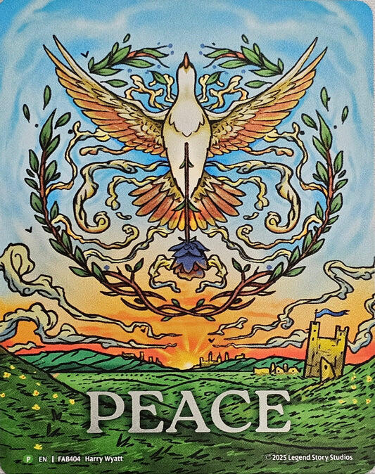 Peace [FAB404] (Promo)  Cold Foil | Magic Magpie