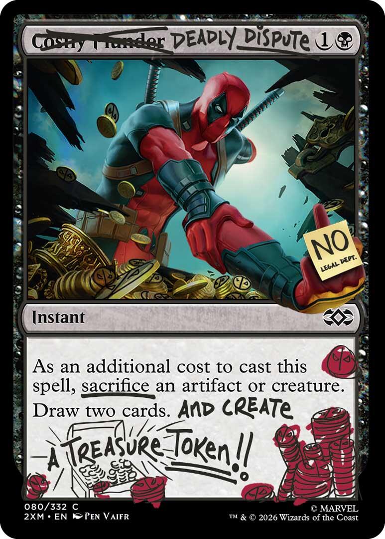 Deadly Dispute (080) [Secret Lair Drop Series] | Magic Magpie