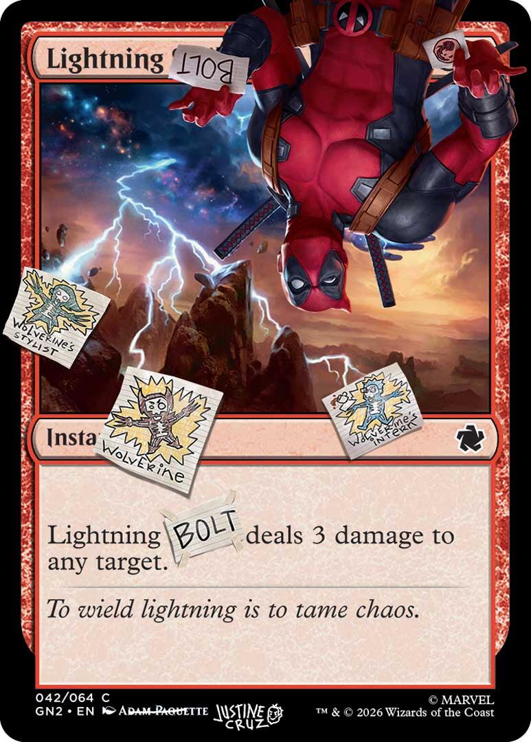 Lightning Bolt (042) [Secret Lair Drop Series] | Magic Magpie