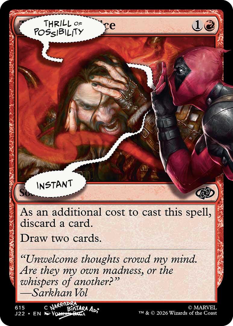 Thrill of Possibility (615) [Secret Lair Drop Series] | Magic Magpie