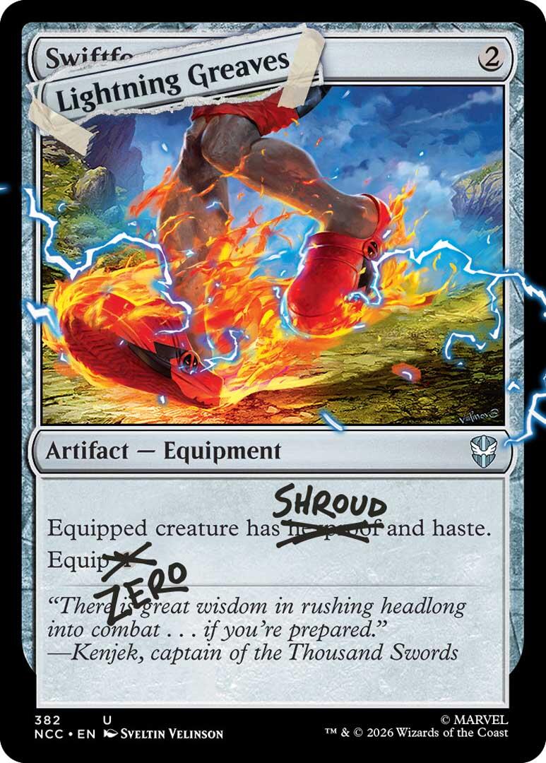 Lightning Greaves (382) [Secret Lair Drop Series] | Magic Magpie