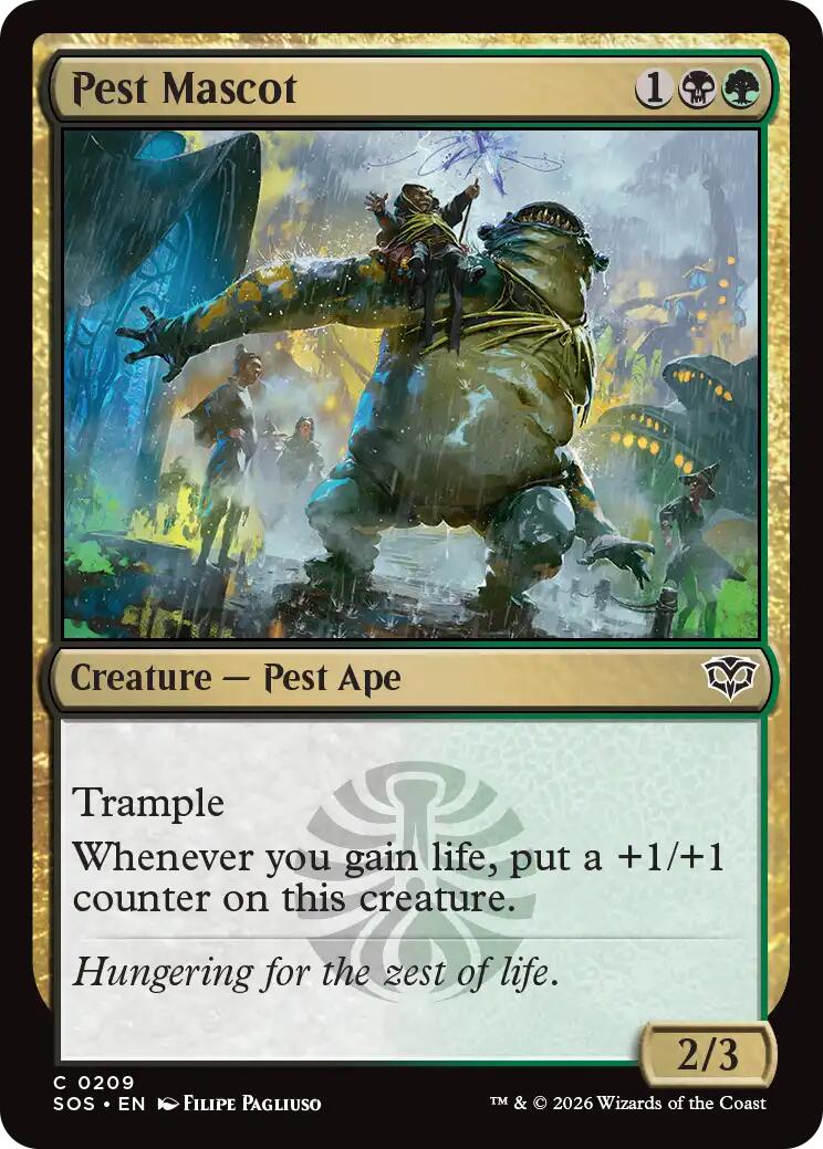 Pest Mascot [Secrets of Strixhaven] | Magic Magpie