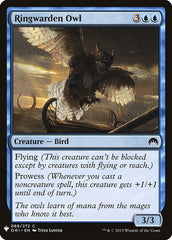 Ringwarden Owl [Mystery Booster] | Magic Magpie