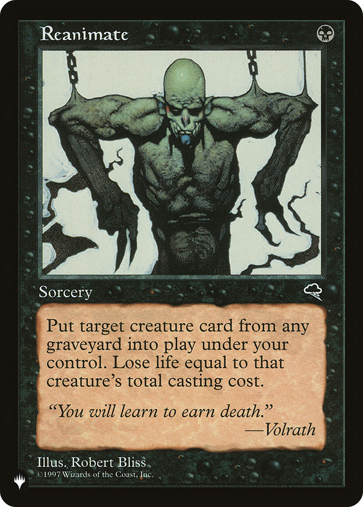 Reanimate [The List] | Magic Magpie