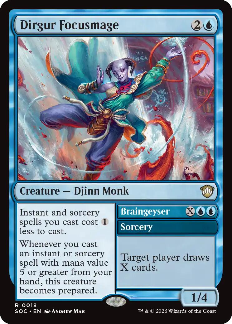Dirgur Focusmage [Secrets of Strixhaven Commander] | Magic Magpie