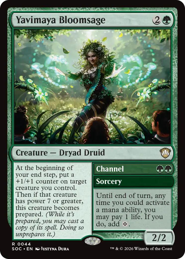 Yavimaya Bloomsage [Secrets of Strixhaven Commander] | Magic Magpie