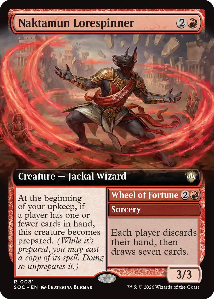 Naktamun Lorespinner (Extended Art) [Secrets of Strixhaven Commander] | Magic Magpie