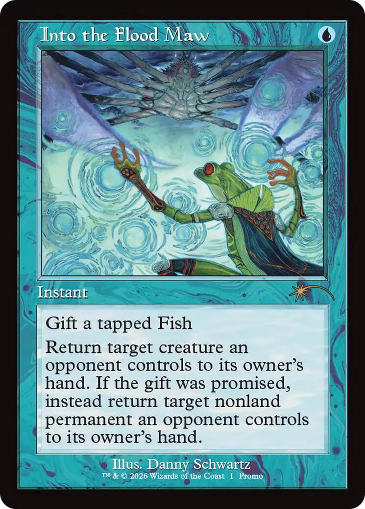 Into the Flood Maw (Retro Frame) [Wizards Play Network 2026] | Magic Magpie