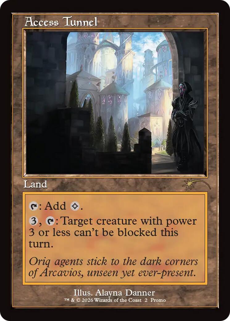 Access Tunnel (Retro Frame) [Wizards Play Network 2026] | Magic Magpie