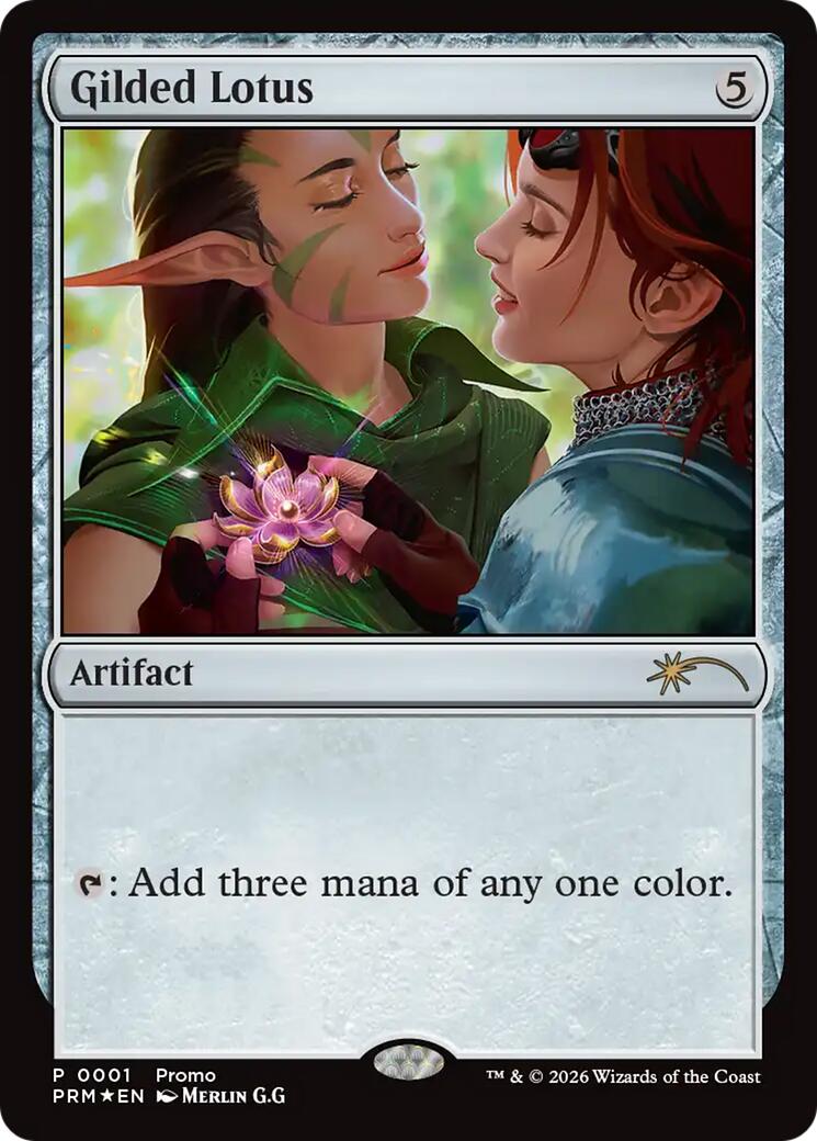 Gilded Lotus [Wizards Play Network 2026] | Magic Magpie