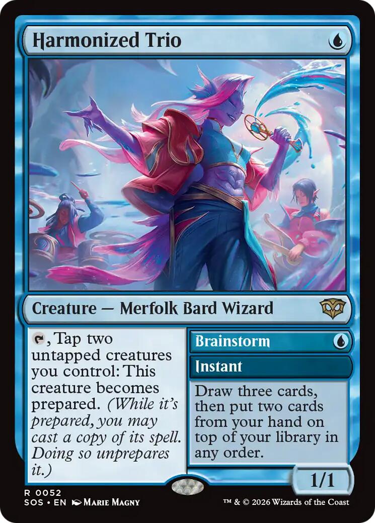 Harmonized Trio [Secrets of Strixhaven] | Magic Magpie