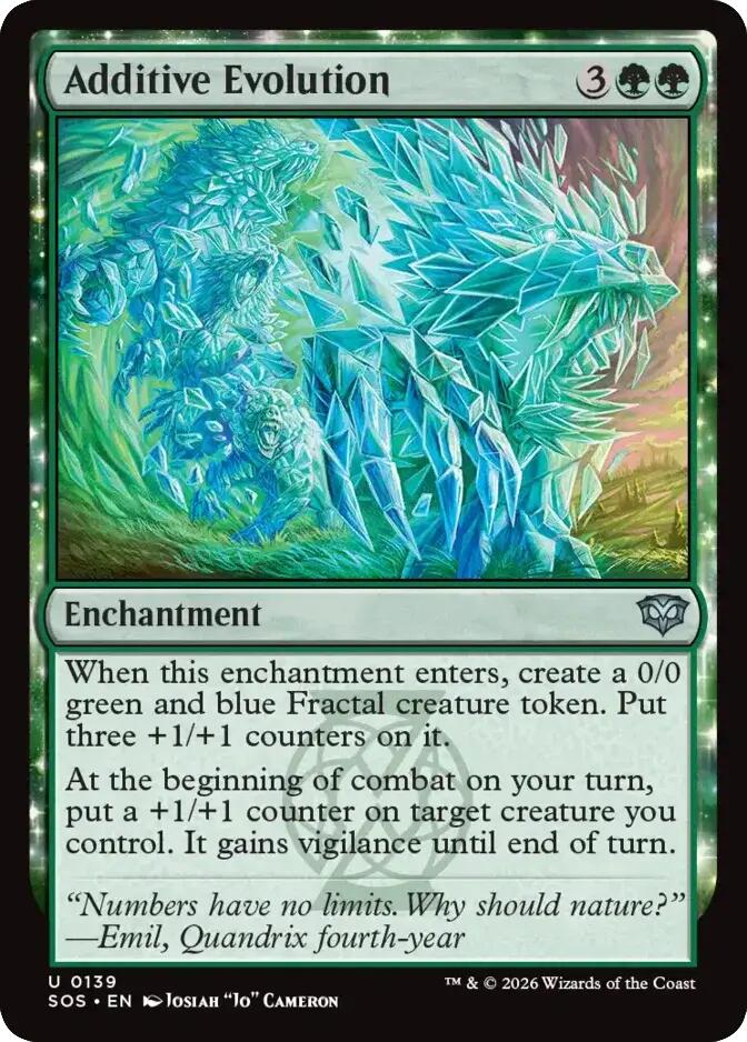 Additive Evolution [Secrets of Strixhaven] | Magic Magpie