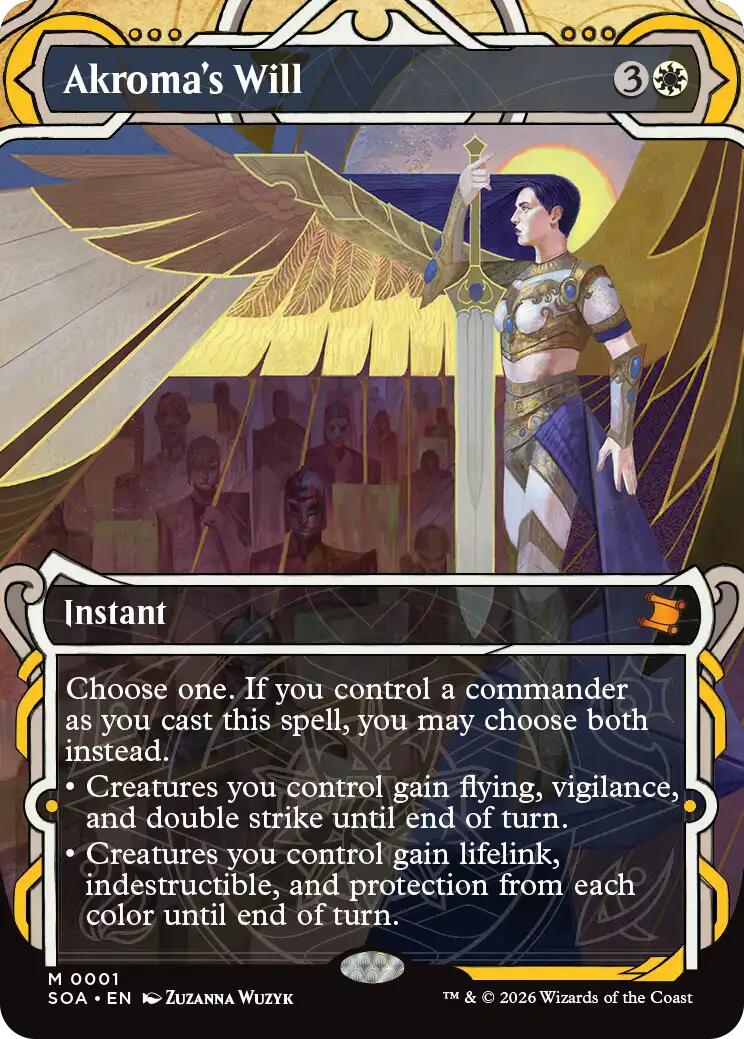 Akroma's Will [Secrets of Strixhaven: Mystical Archive] | Magic Magpie