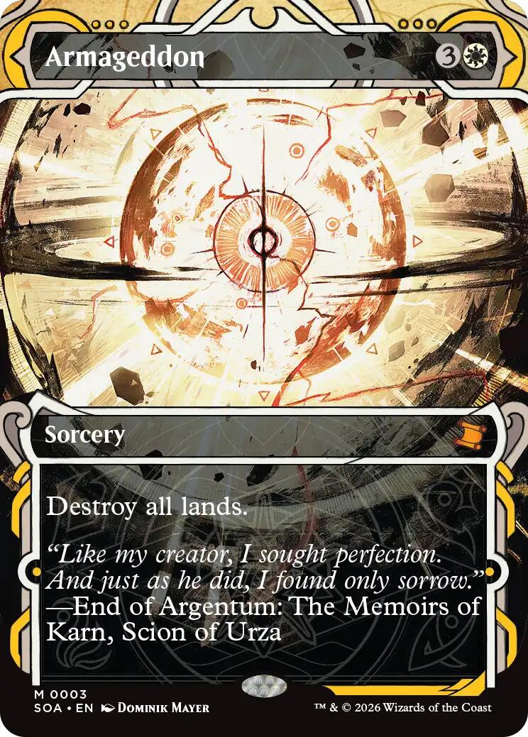 Armageddon [Secrets of Strixhaven: Mystical Archive] | Magic Magpie