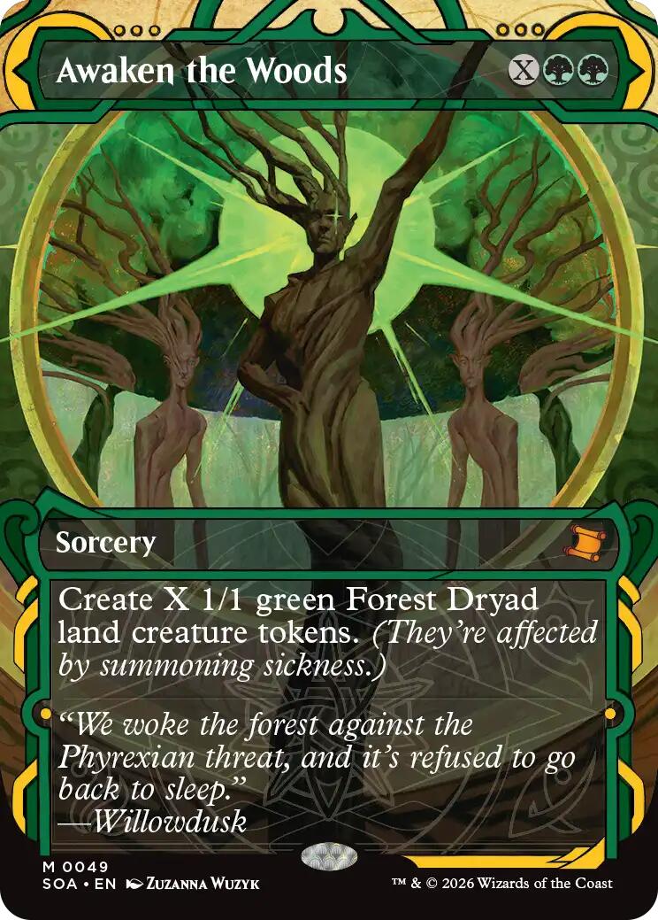 Awaken the Woods [Secrets of Strixhaven: Mystical Archive] | Magic Magpie