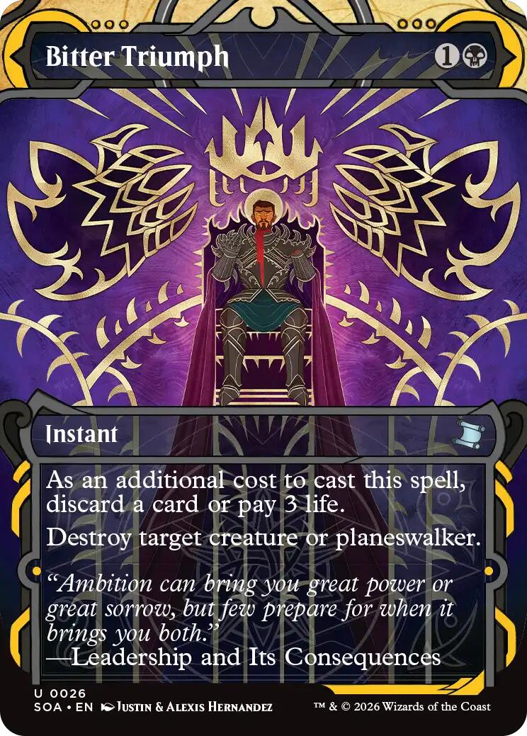 Bitter Triumph [Secrets of Strixhaven: Mystical Archive] | Magic Magpie