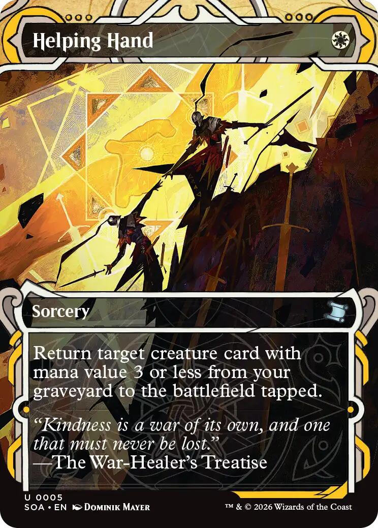 Helping Hand [Secrets of Strixhaven: Mystical Archive] | Magic Magpie