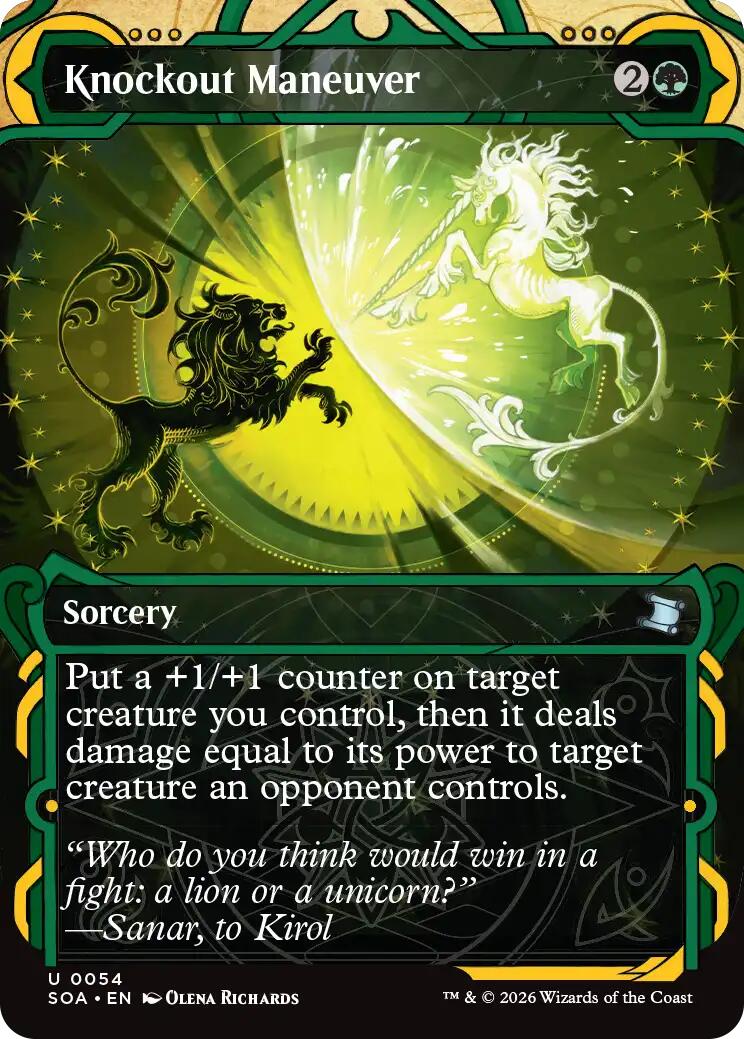 Knockout Maneuver [Secrets of Strixhaven: Mystical Archive] | Magic Magpie
