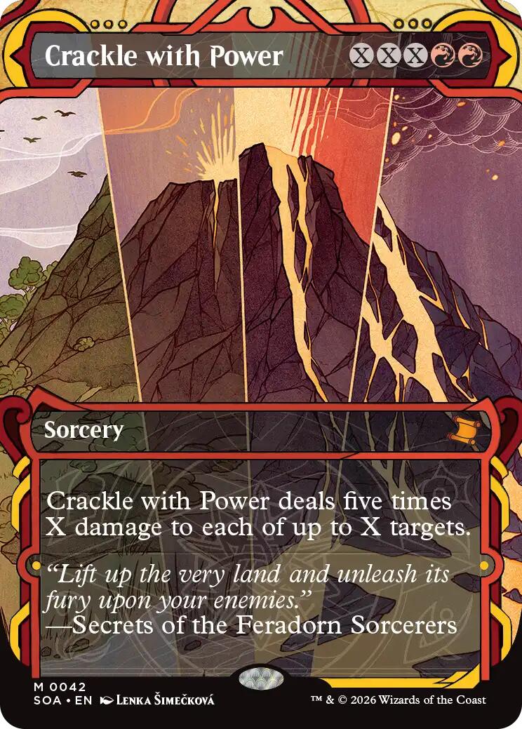 Crackle with Power [Secrets of Strixhaven: Mystical Archive] | Magic Magpie