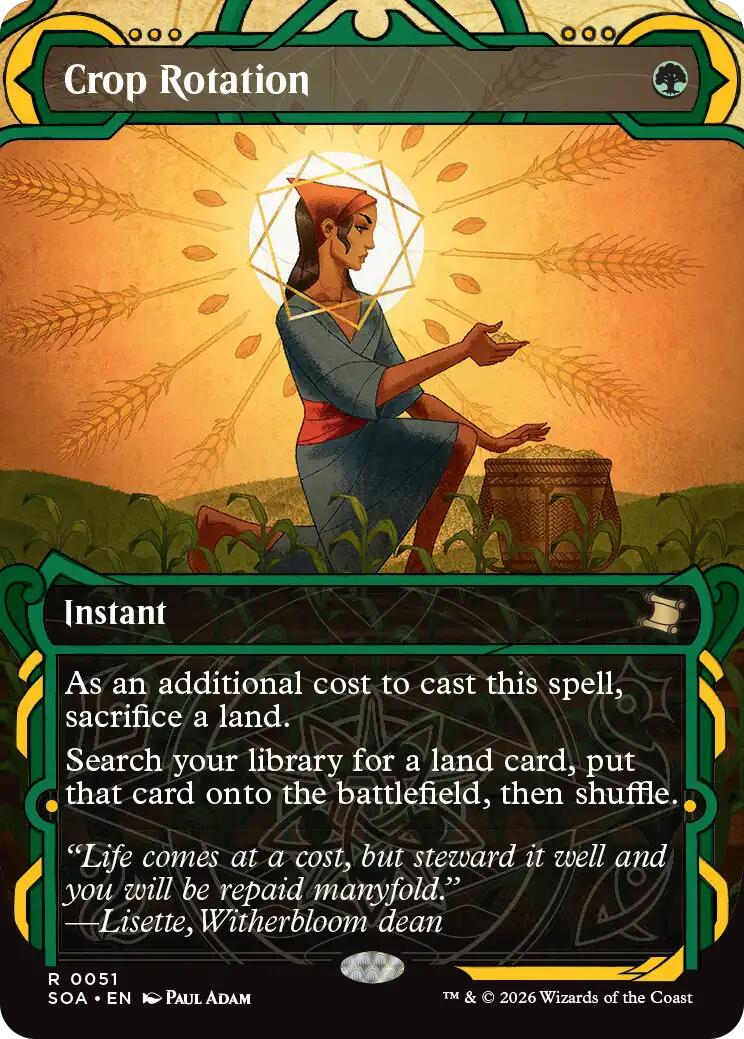 Crop Rotation [Secrets of Strixhaven: Mystical Archive] | Magic Magpie