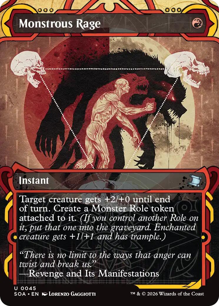 Monstrous Rage [Secrets of Strixhaven: Mystical Archive] | Magic Magpie
