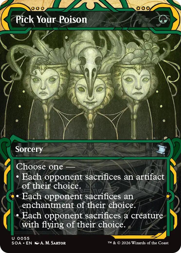Pick Your Poison [Secrets of Strixhaven: Mystical Archive] | Magic Magpie