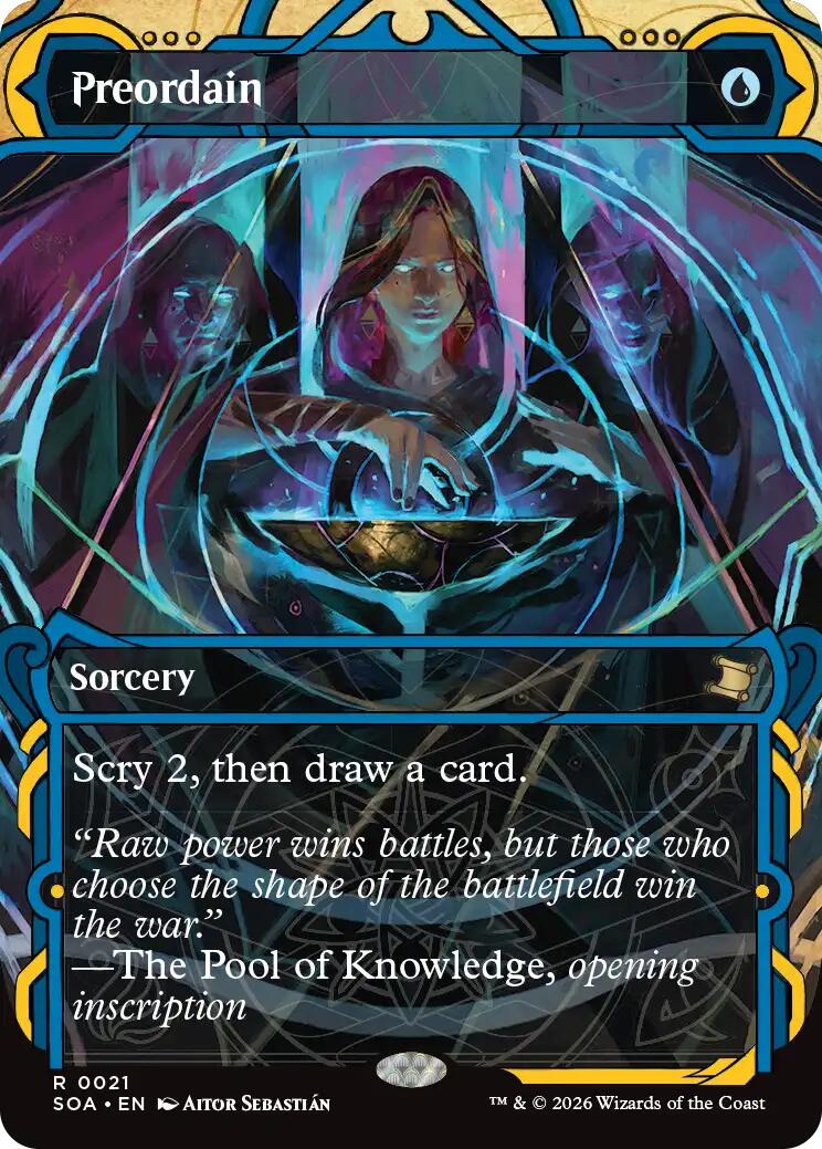 Preordain [Secrets of Strixhaven: Mystical Archive] | Magic Magpie