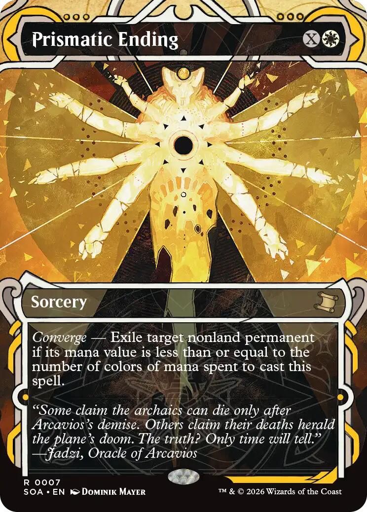 Prismatic Ending [Secrets of Strixhaven: Mystical Archive] | Magic Magpie