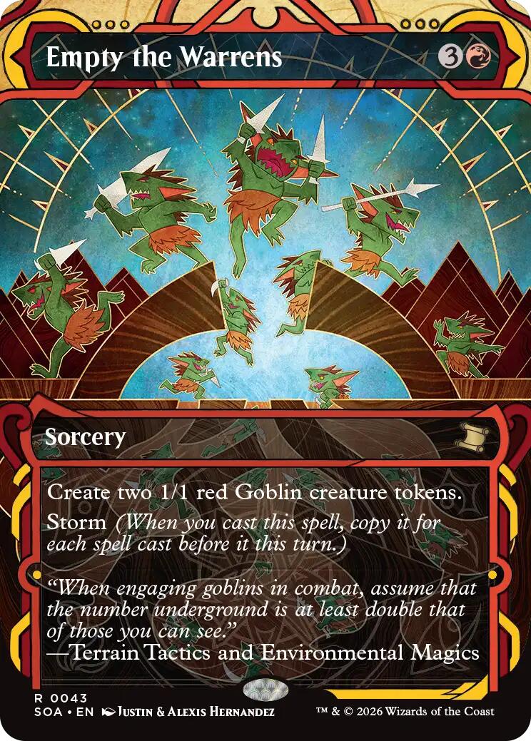 Empty the Warrens [Secrets of Strixhaven: Mystical Archive] | Magic Magpie