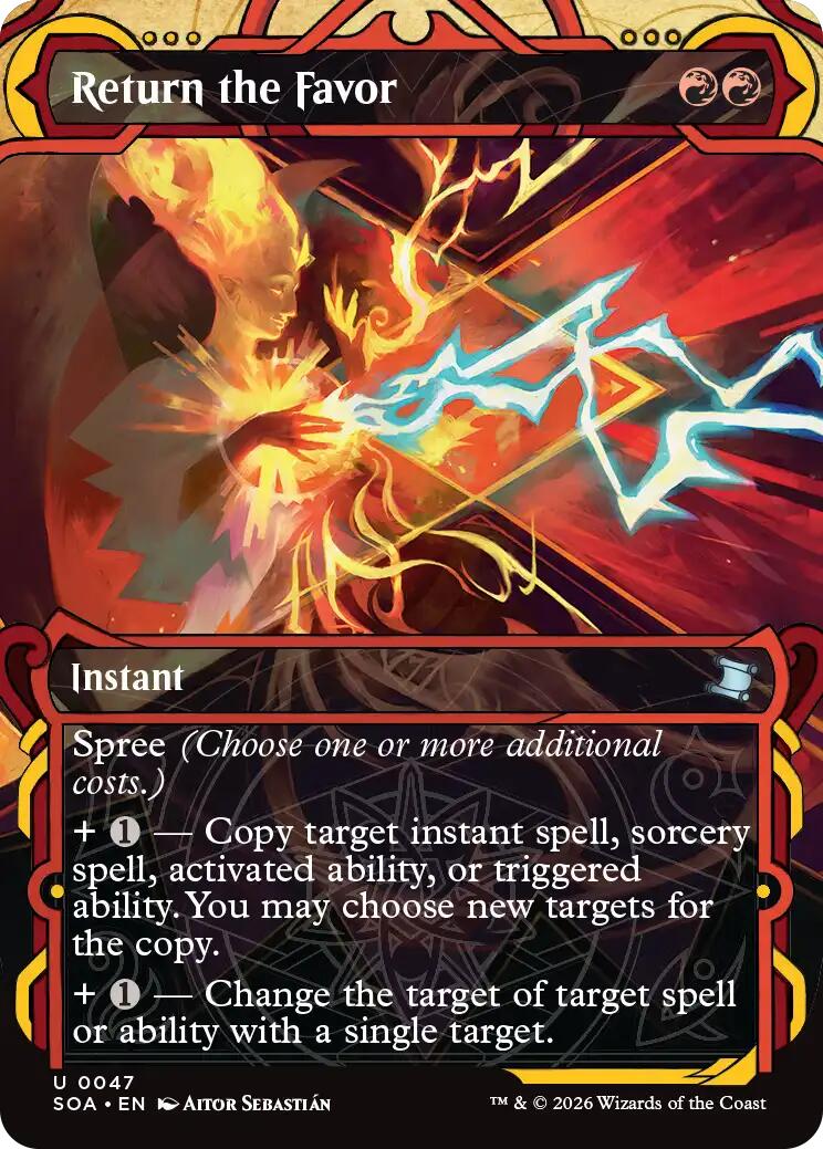 Return the Favor [Secrets of Strixhaven: Mystical Archive] | Magic Magpie
