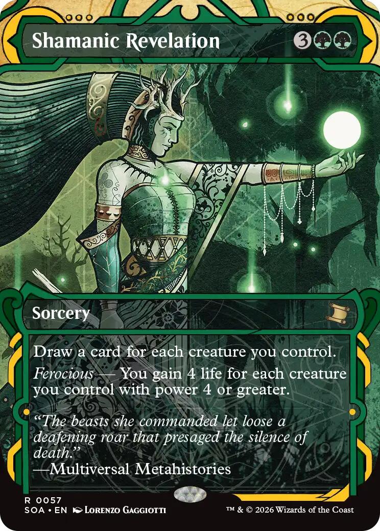 Shamanic Revelation [Secrets of Strixhaven: Mystical Archive] | Magic Magpie