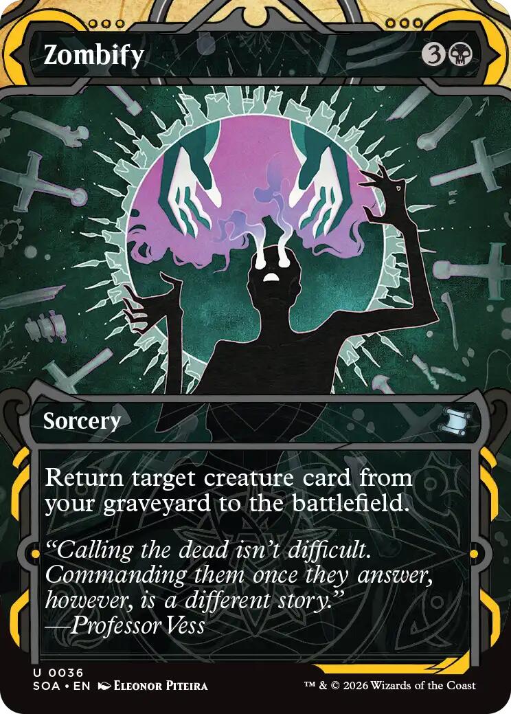 Zombify [Secrets of Strixhaven: Mystical Archive] | Magic Magpie